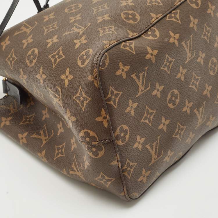 Pre Owned Louis Vuitton Black Monogram Canvas NeoNoe MM Bag