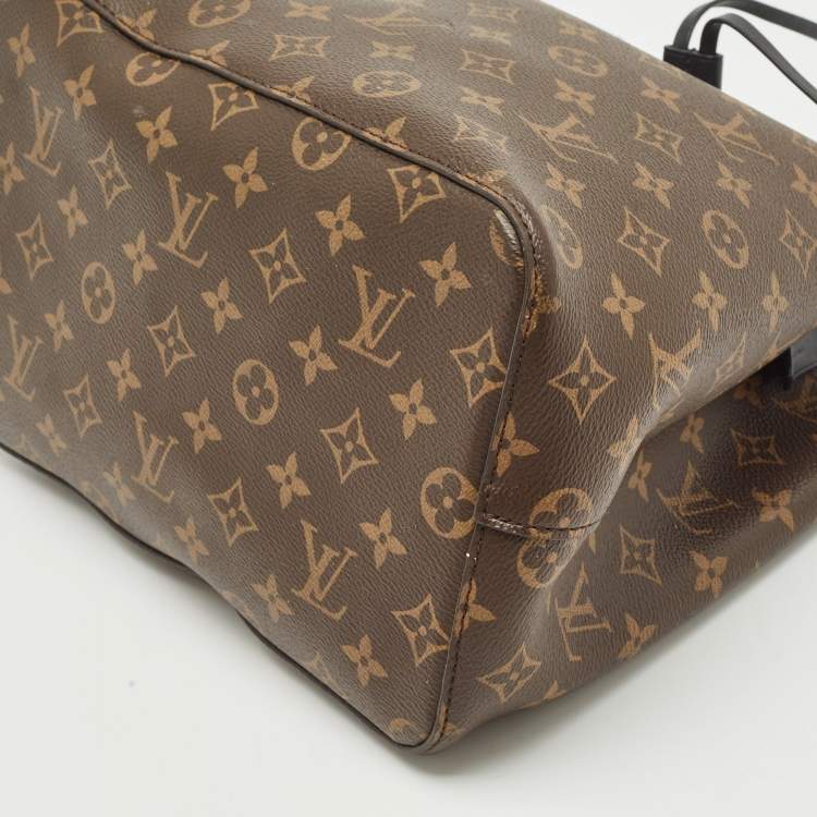 Pre Owned Louis Vuitton Black Monogram Canvas NeoNoe MM Bag