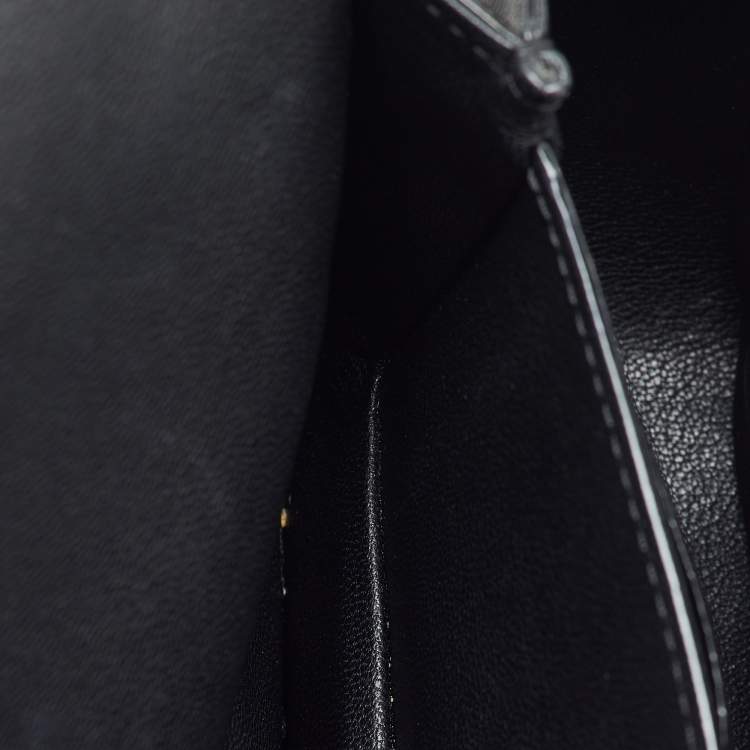 Pre Owned Louis Vuitton Black Alligator Vivienne Bag