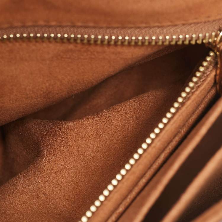 Pre Owned Louis Vuitton Havane Monogram Canvas Eden MM Bag