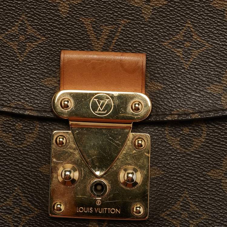 Pre Owned Louis Vuitton Havane Monogram Canvas Eden MM Bag
