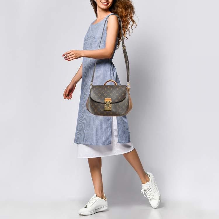 Pre Owned Louis Vuitton Havane Monogram Canvas Eden MM Bag