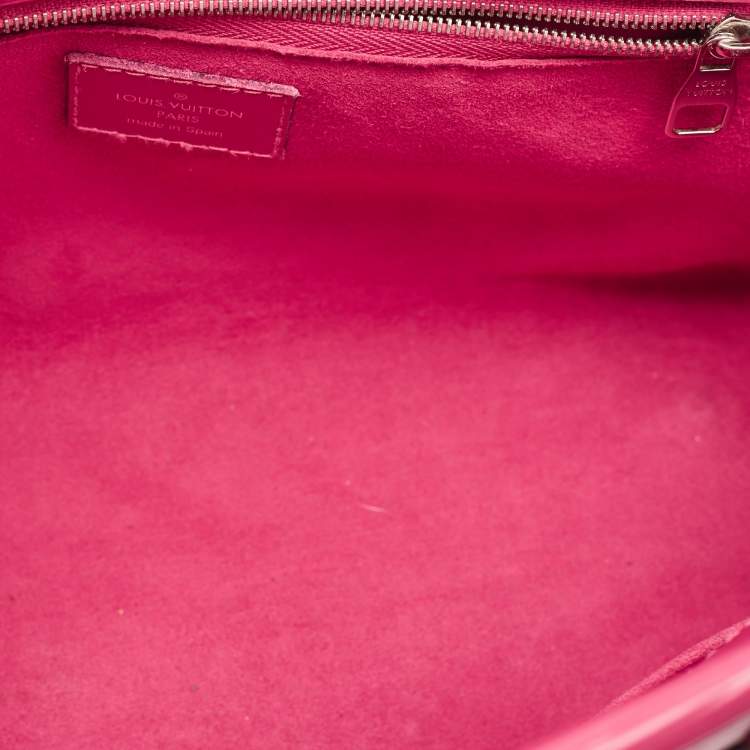 Pre Owned Louis Vuitton Fuchsia Epi Leather Marly BB Bag