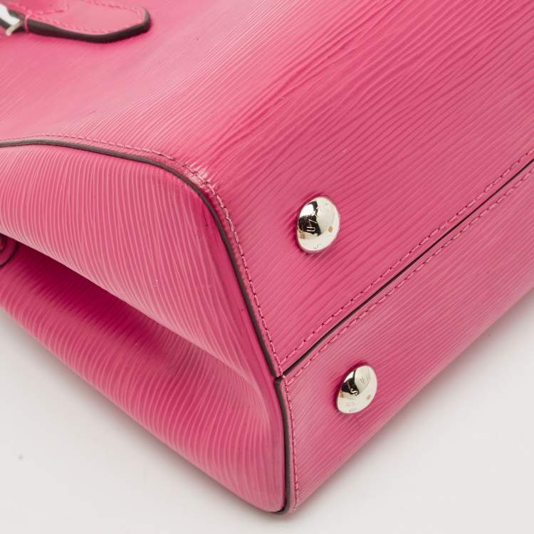 Pre Owned Louis Vuitton Fuchsia Epi Leather Marly BB Bag