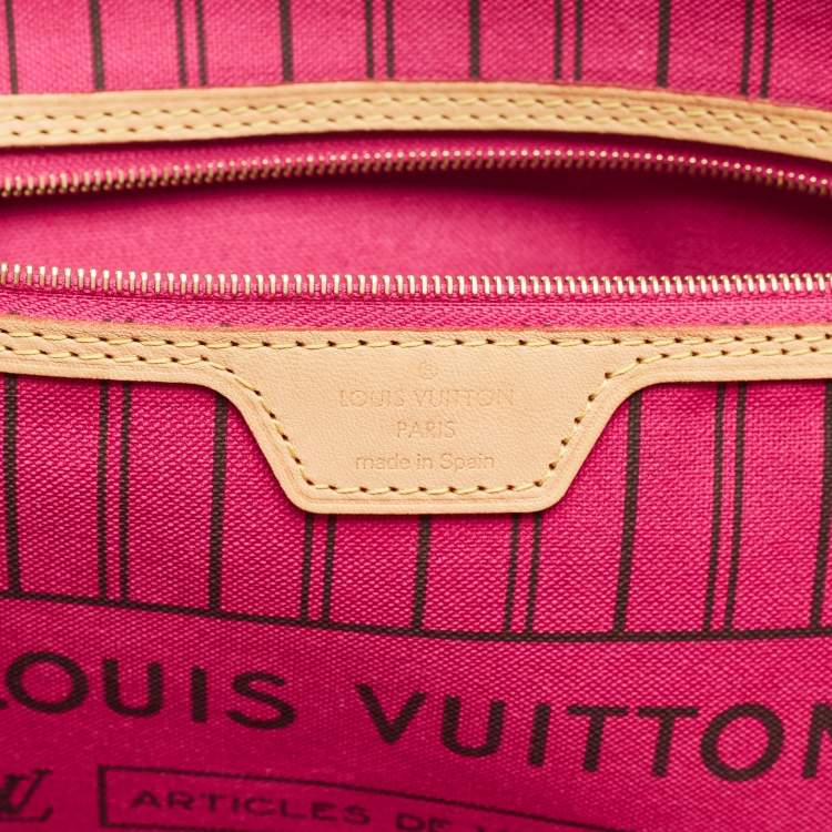Pre Owned Louis Vuitton Monogram Canvas Neverfull MM Bag