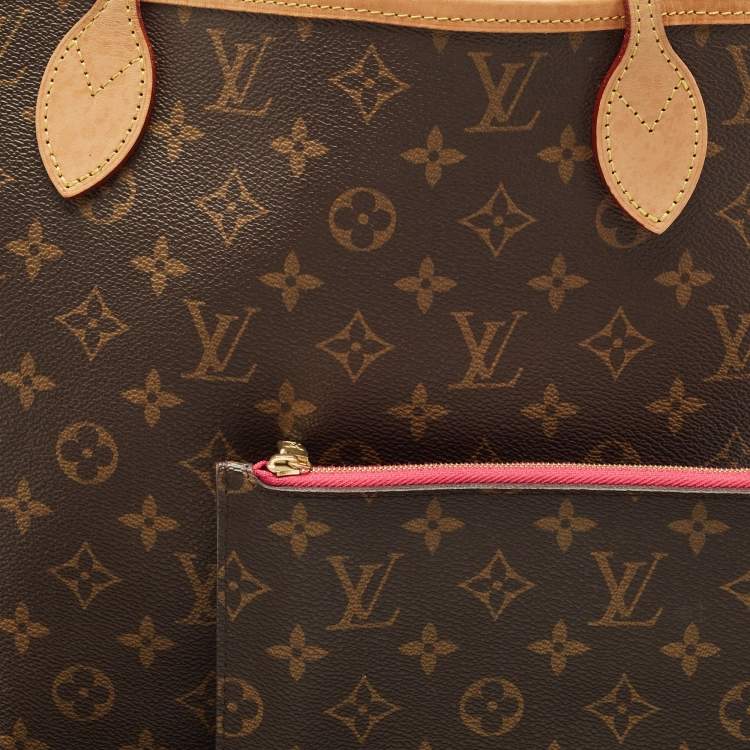 Pre Owned Louis Vuitton Monogram Canvas Neverfull MM Bag