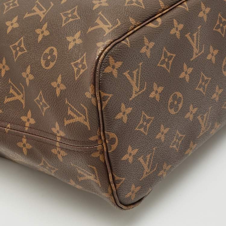 Pre Owned Louis Vuitton Monogram Canvas Neverfull MM Bag