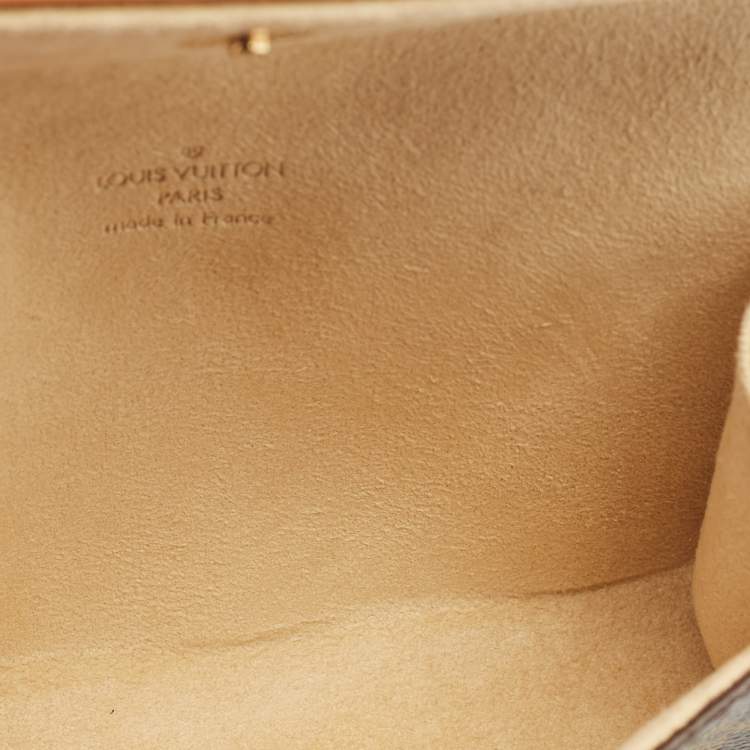Pre Owned Louis Vuitton Monogram Canvas Pochette Florentine Bag