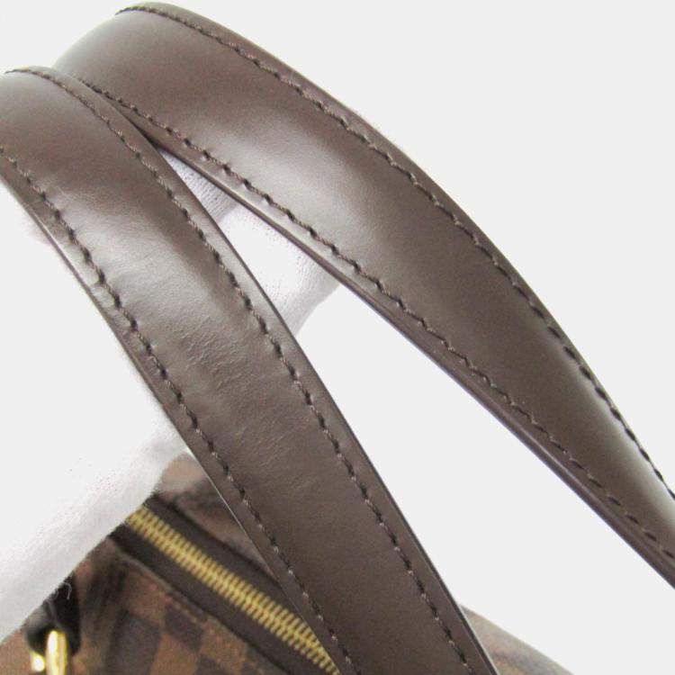 Pre Owned Louis Vuitton Damier Ebene Canvas Evora MM Shoulder Bag