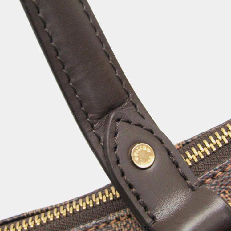 Pre Owned Louis Vuitton Damier Ebene Canvas Evora MM Shoulder Bag