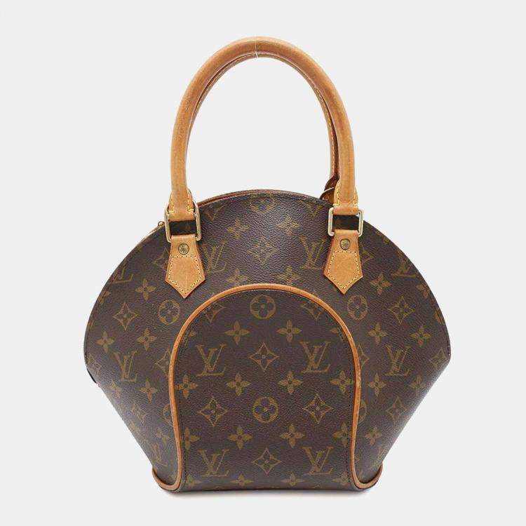 Pre Owned Louis Vuitton Brown Monogram Ellipse Size Pm