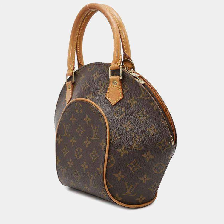 Pre Owned Louis Vuitton Brown Monogram Ellipse Size Pm