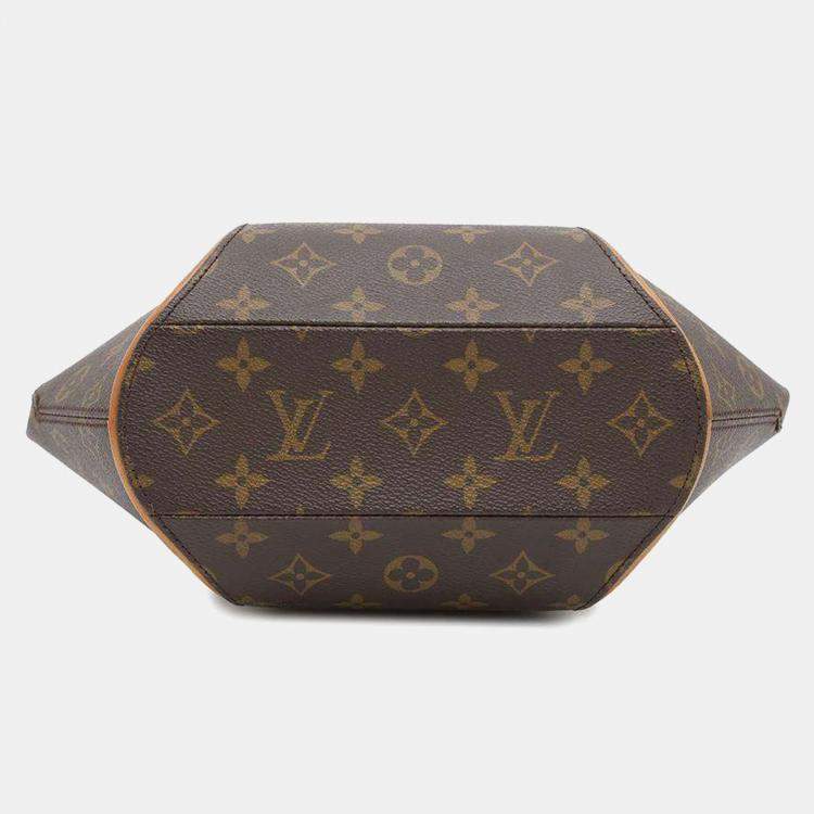 Pre Owned Louis Vuitton Brown Monogram Ellipse Size Pm