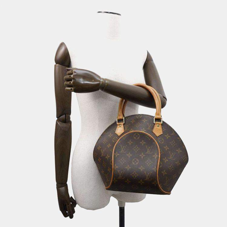 Pre Owned Louis Vuitton Brown Monogram Ellipse Size Pm