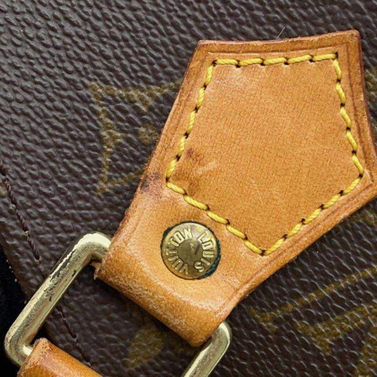 Pre Owned Louis Vuitton Brown Monogram Ellipse Size Pm