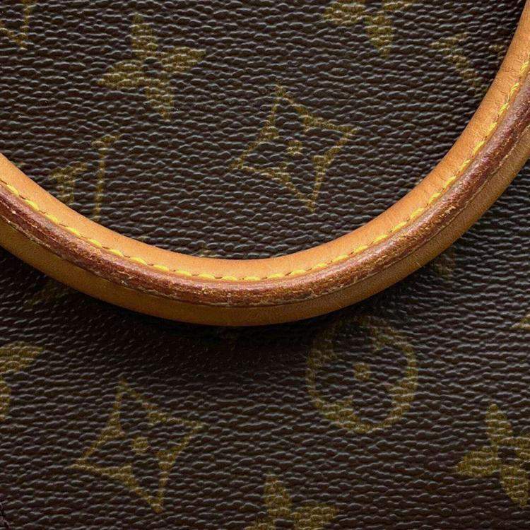 Pre Owned Louis Vuitton Brown Monogram Ellipse Size Pm