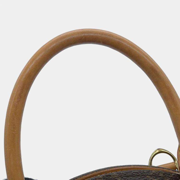 Pre Owned Louis Vuitton Brown Monogram Ellipse Size Pm