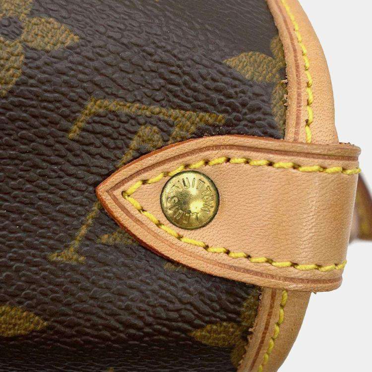 Pre Owned Louis Vuitton Brown Monogram Canvas Saumur 30 Shoulder Bag