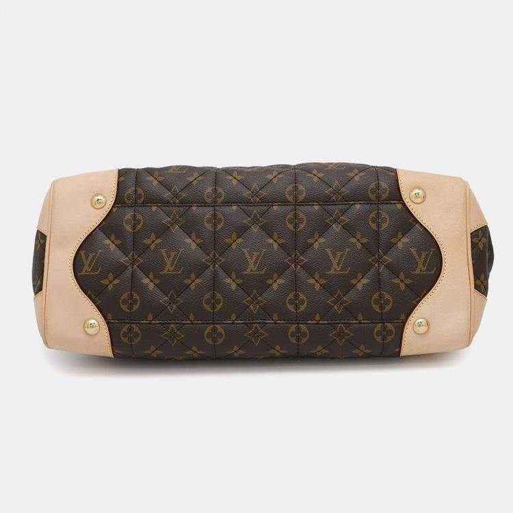 Pre Owned Louis Vuitton Brown Monogram Etoile Shopper  