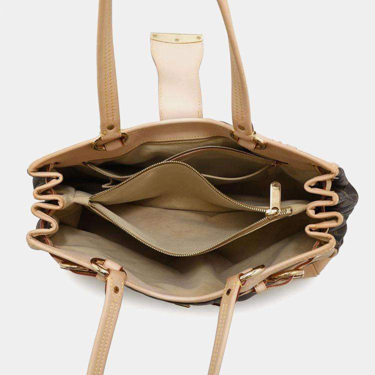 Pre Owned Louis Vuitton Brown Monogram Etoile Shopper  