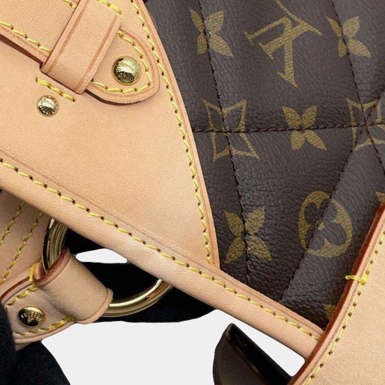 Pre Owned Louis Vuitton Brown Monogram Etoile Shopper  