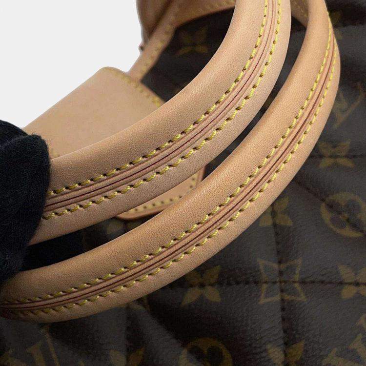 Pre Owned Louis Vuitton Brown Monogram Etoile Shopper  