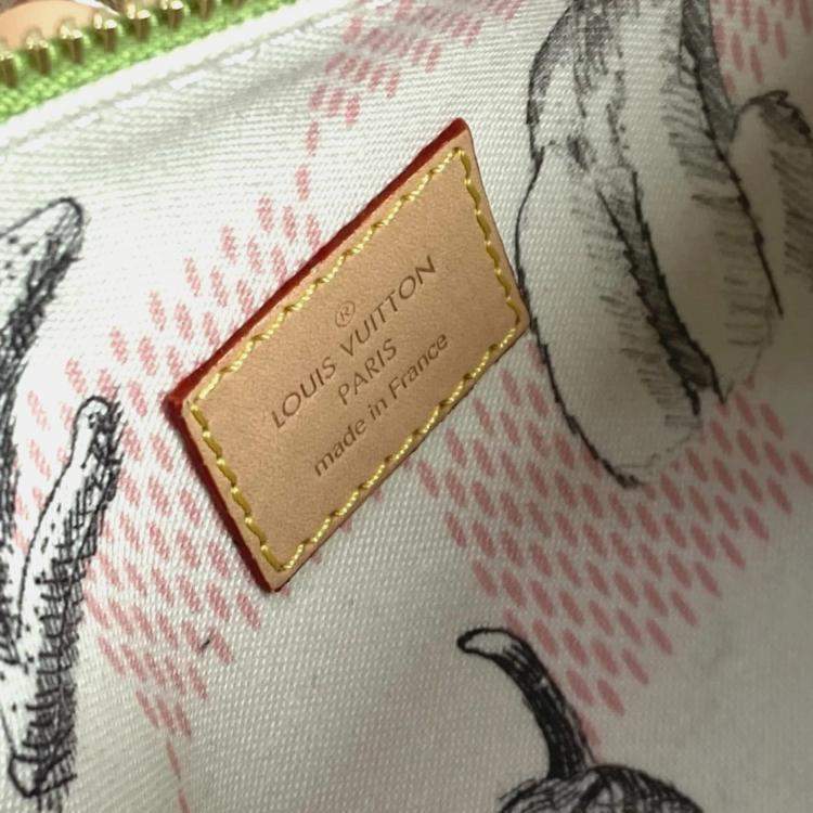 Pre Owned Louis Vuitton Green Damier Canvas Golf Mini Crossbody Bag