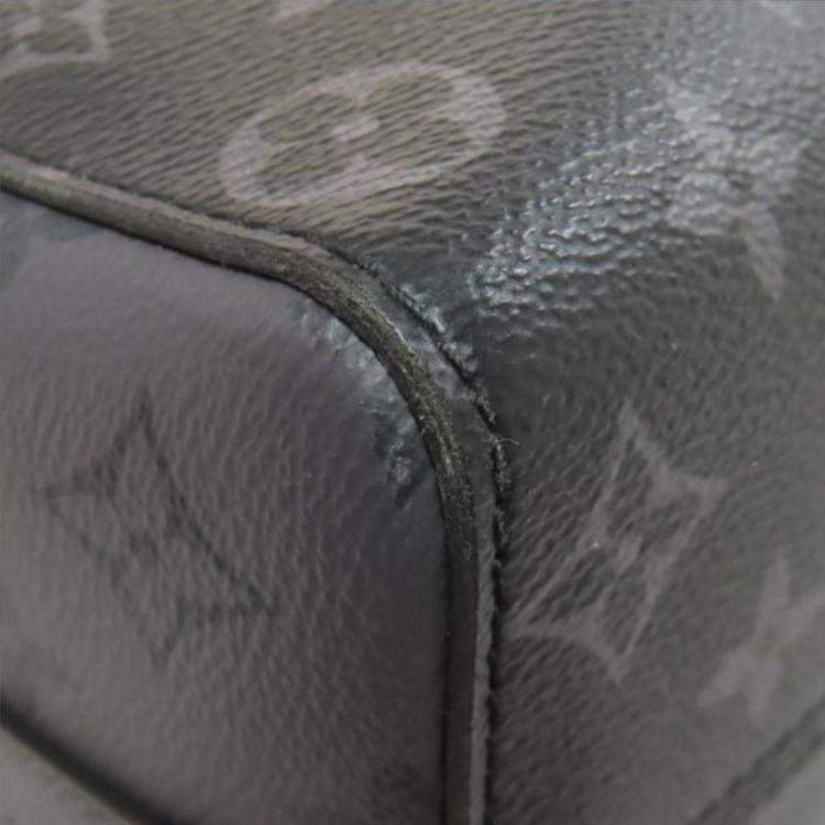 Pre Owned Louis Vuitton Noir Monogram Canvas City Keepall Bag 