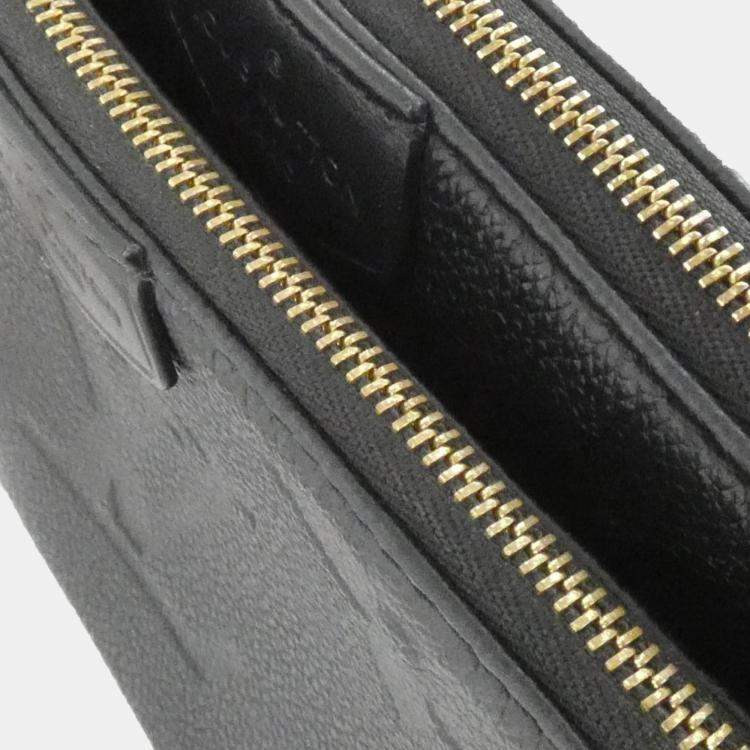 Pre Owned Louis Vuitton Black Leather Multi Pochette Accessoires Shoulder Bag