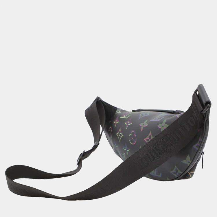 Pre Owned Louis Vuitton Black Monogram Canvas Comet Bumbag