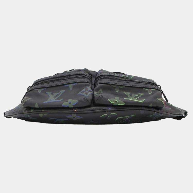 Pre Owned Louis Vuitton Black Monogram Canvas Comet Bumbag
