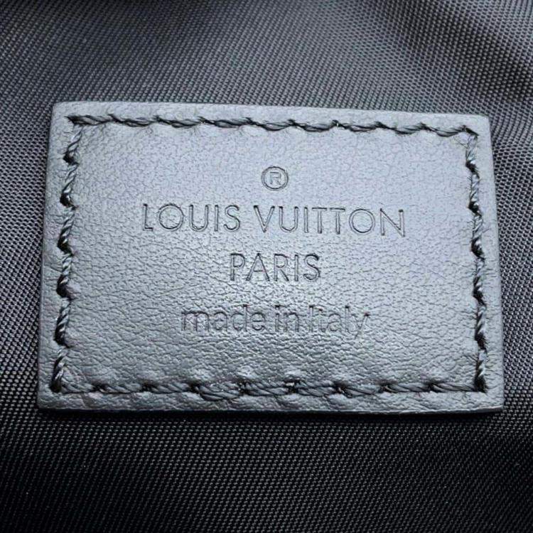 Pre Owned Louis Vuitton Black Monogram Canvas Comet Bumbag