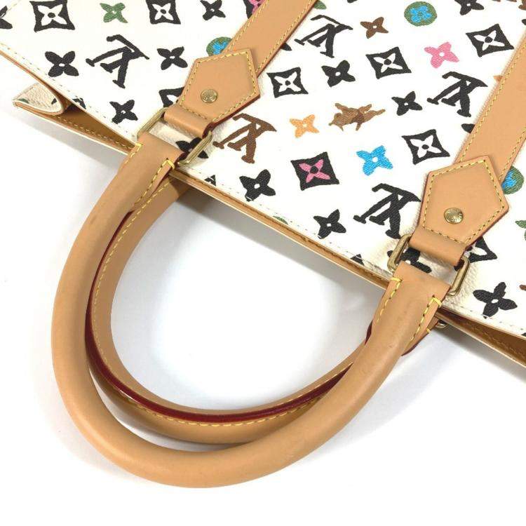 Pre Owned Louis Vuitton Multicolor Monogram Canvas Craggy Sac Plat Tote Bag