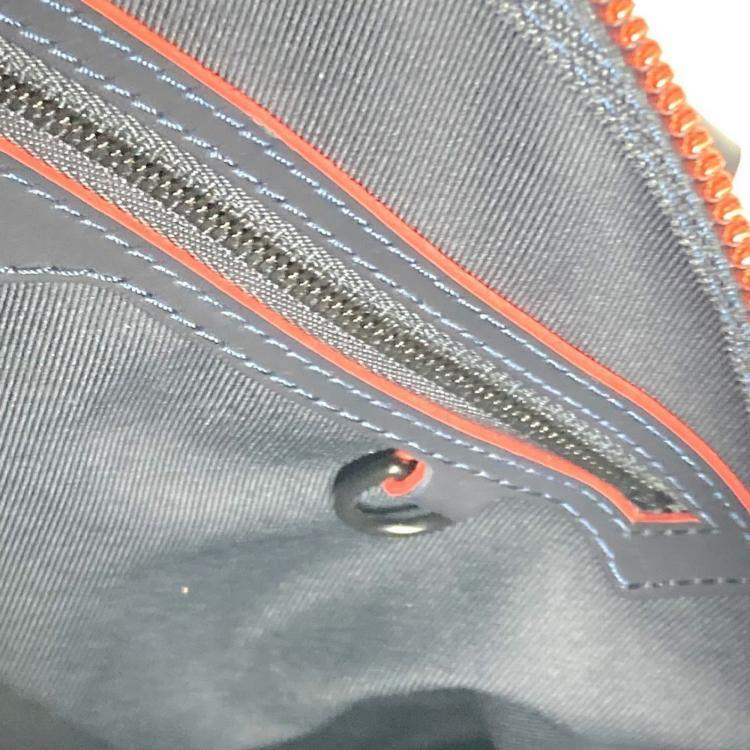 Pre Owned Louis Vuitton Navy Monogram Canvas Ink Upside Down Keepall Bandouliere 50 Travel Bag