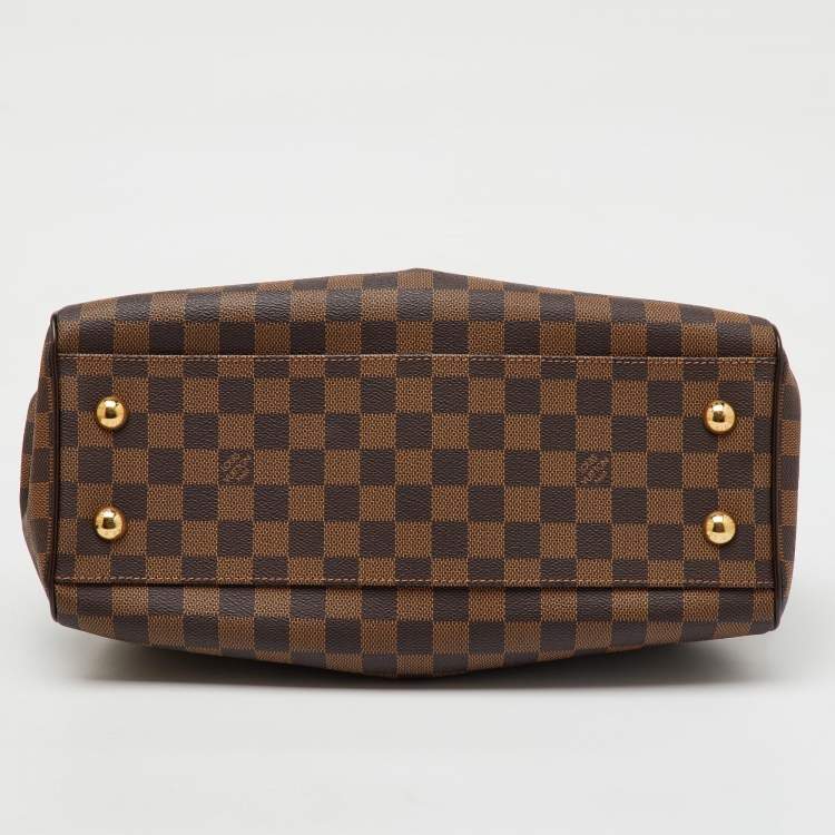 Pre Owned Louis Vuitton Damier Ebene Canvas Trevi PM Bag