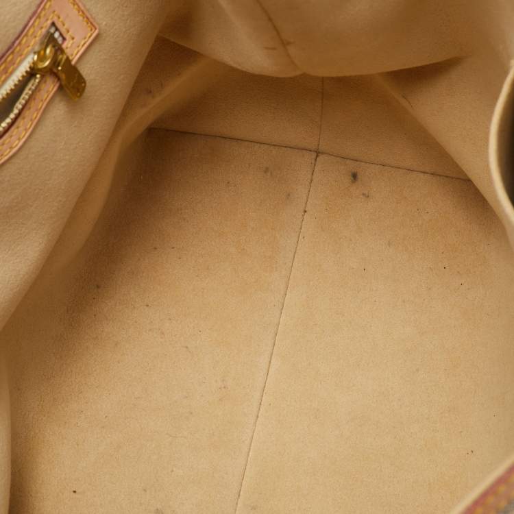 Pre Owned Louis Vuitton Damier Azur Canvas Hampstead MM Bag