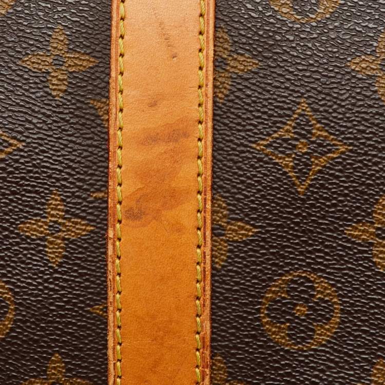 Pre Owned Louis Vuitton Monogram Canvas Keepall Bandoulière 60 Bag