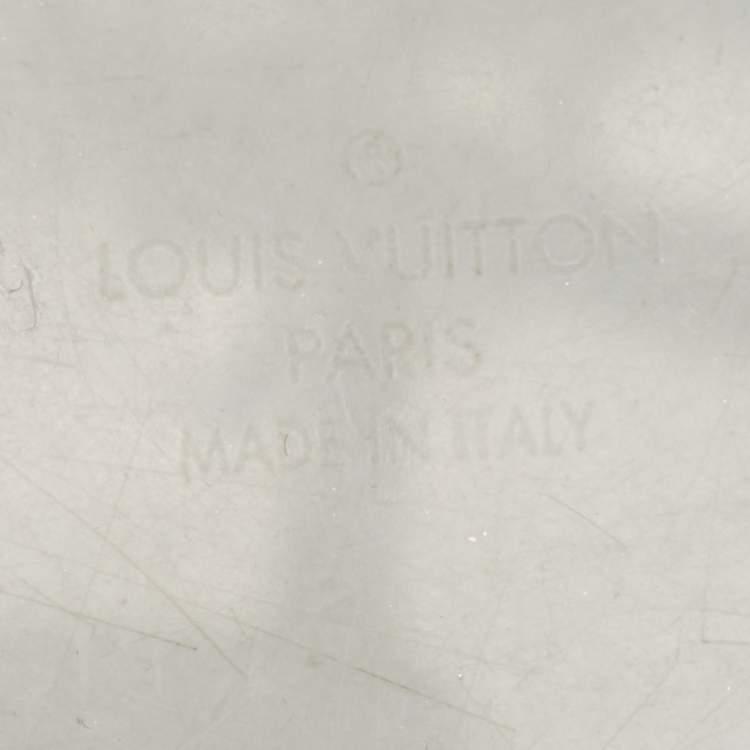 Pre Owned Louis Vuitton Clear Monogram Plexiglass Box Scott