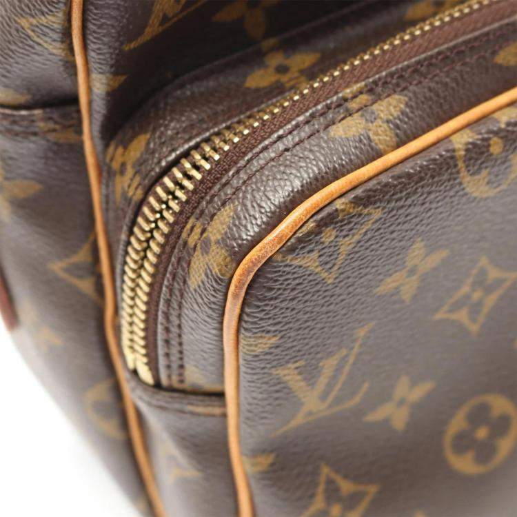 Pre Owned Louis Vuitton Brown Monogram Canvas Nile Shoulder Bag