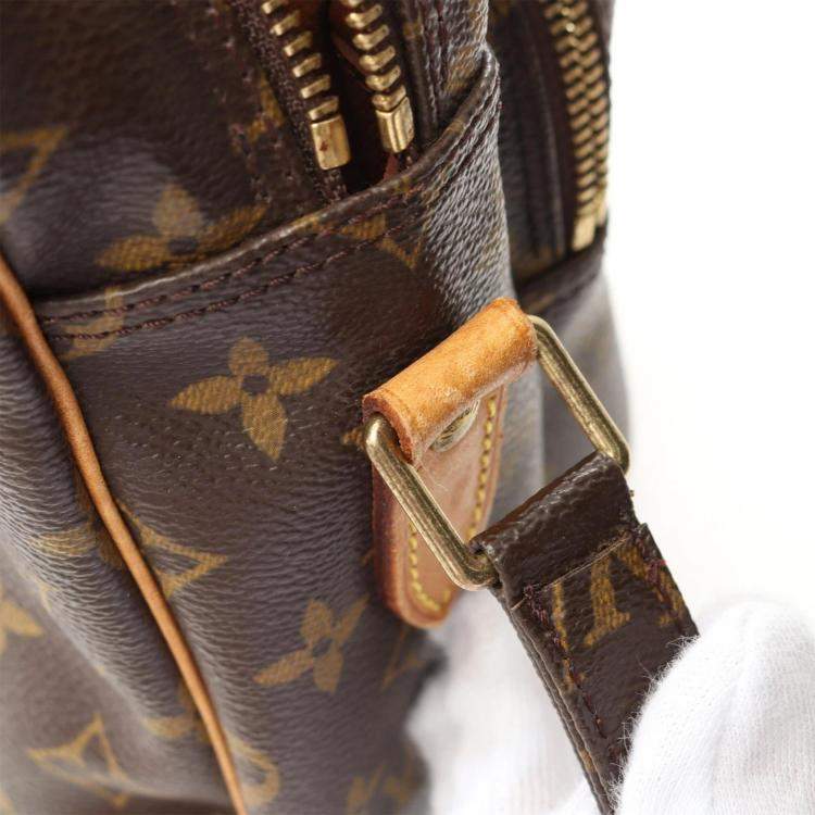 Pre Owned Louis Vuitton Brown Monogram Canvas Nile Shoulder Bag