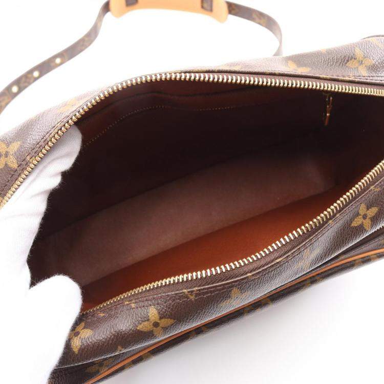 Pre Owned Louis Vuitton Brown Monogram Canvas Nile Shoulder Bag