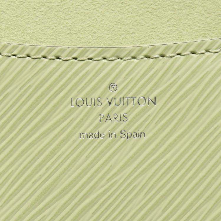 Pre Owned Louis Vuitton Vert Noto Epi Buci NM Shoulder Bag