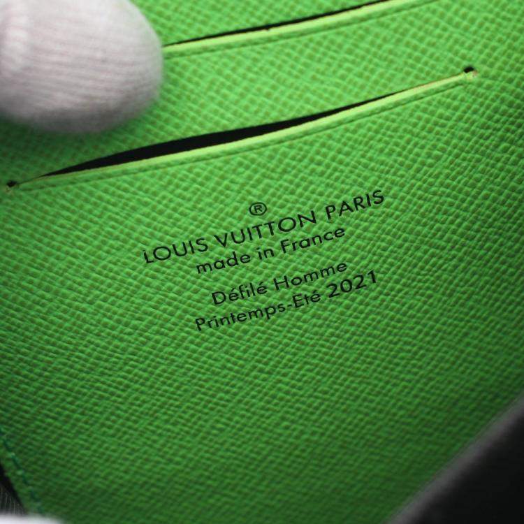 Pre Owned  Louis Vuitton Black Brown Monogram Macassar Soft Trunk Phone Box Bag