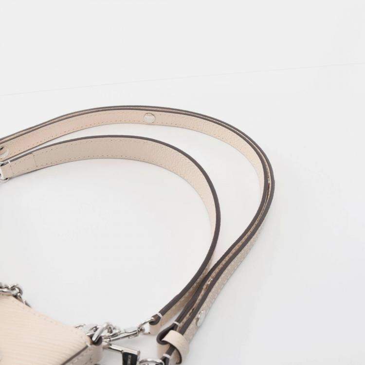 Pre Owned Louis Vuitton Beige Epi Quartz LV Marellini Shoulder Bag