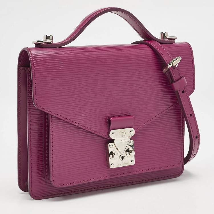 Pre Owned Louis Vuitton Grenade Epi Leather Monceau BB Bag