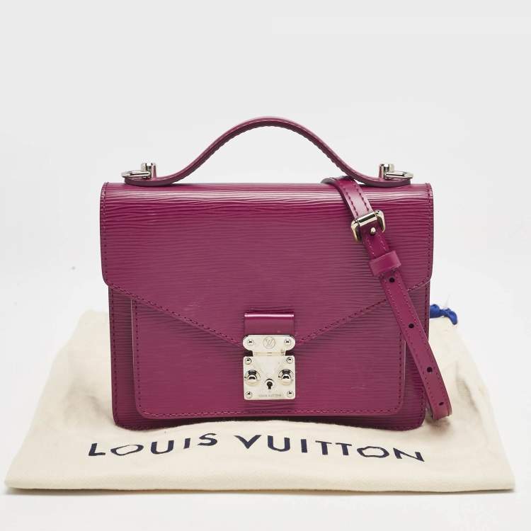 Pre Owned Louis Vuitton Grenade Epi Leather Monceau BB Bag