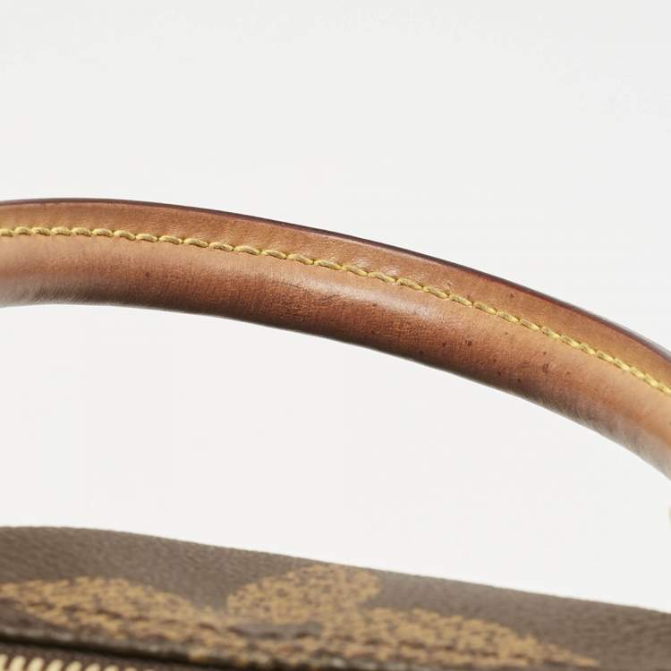 Pre Owned Louis Vuitton Giant Monogram Reverse Canvas Speedy Bandouliere 30 Bag