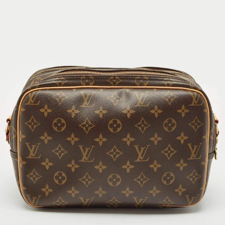 Pre Owned Louis Vuitton Monogram Canvas Reporter PM Bag