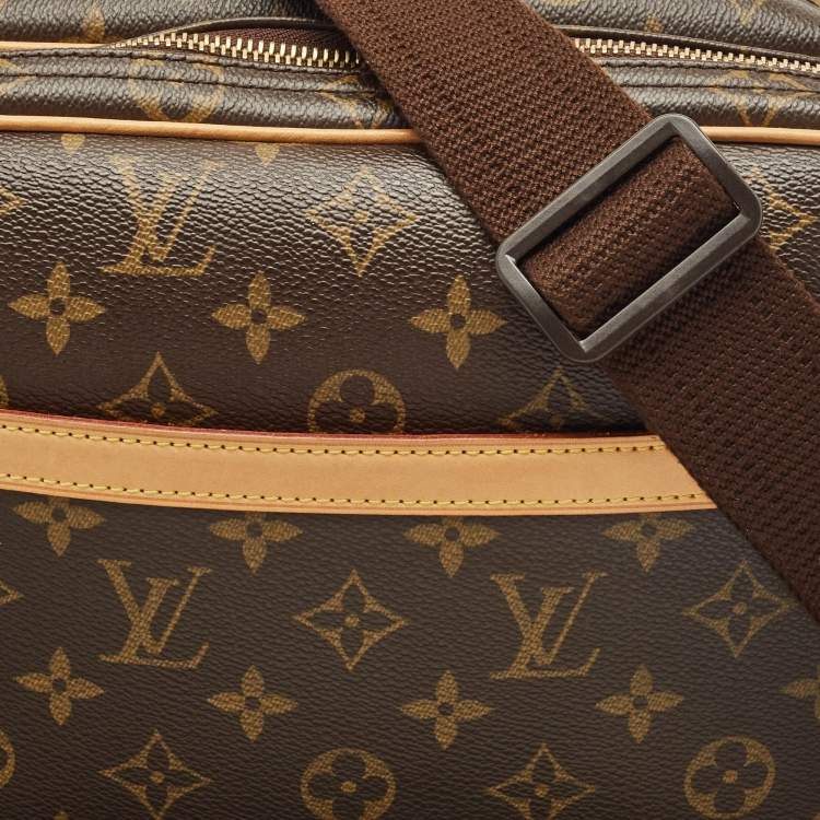 Pre Owned Louis Vuitton Monogram Canvas Reporter PM Bag