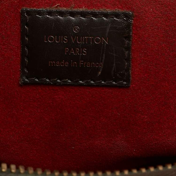 Pre Owned Louis Vuitton Damier Ebene Canvas Trevi PM Bag